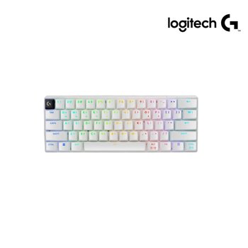 로지텍코리아 로지텍G X60 TKL 텍타일 갈축 화이트