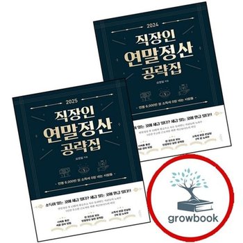 2024 직장인 연말정산 공략집 + 2025 (전2권) 세트