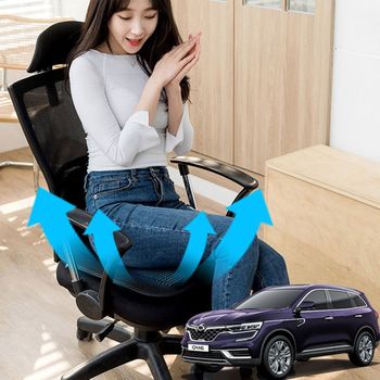 더뉴QM6 USH813I5 여름용 호환 메쉬 쿨링방석 통풍