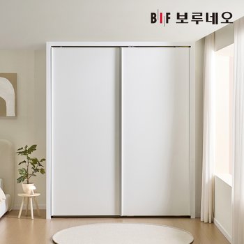 보루네오 E0 네오 슬라이딩 작은방 붙박이장 10cm