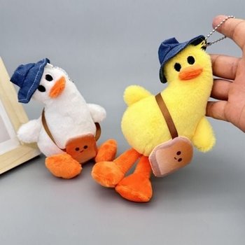 병아리 인기 청모자 키링 키홀더 감성 (WFI1IDN)