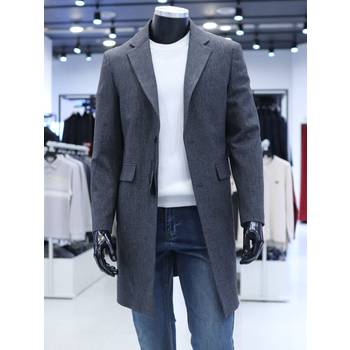 [화정점]STCO S/S 봄 차콜그레이 테일러드 트렌치 코트 (베이직핏) SCTVA01