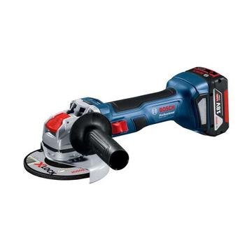 보쉬 X-Lock 충전그라인더 GWX18V-7 (18V/5.0) BL 125mm 배터리2P