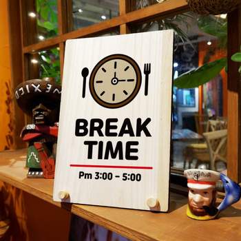 나무 VH48QT60 안내판 탁상용 W8 076 break time 01