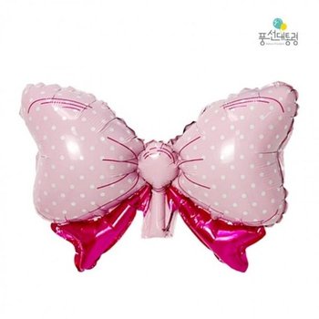 파티풍선 풍선대통령 소 리본 생일 은박풍선 베이비 꾸미기 장식 홈파티 풍선 파티용품 생일파