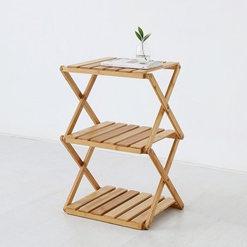 마켓비 마켓비 JAWAL 선반 415 좁은 3단 대나무 3969.4476