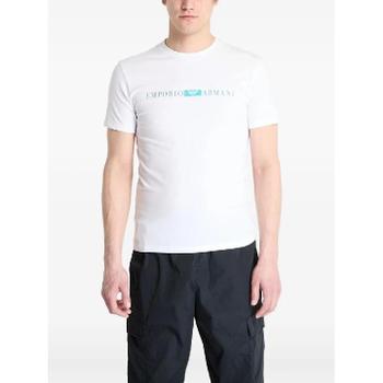 26 SS Ea7 Emporio Armani 로고 프린트 티셔츠 EM000379AF10774 TP453584637