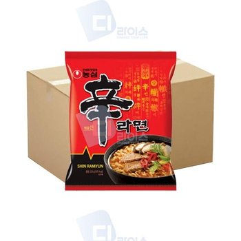 슈퍼 농심 신라면 120g 40봉 매운 봉지라면 매콤한 (47232038)