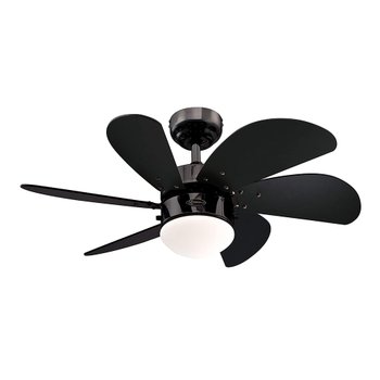 [해외] 웨스팅하우스 터보 소용돌이 조명 실링팬 76cm 블랙 (천장형 선풍기/ 역회전)