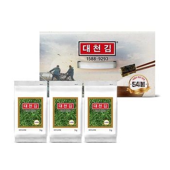 대천김 도시락김 5g x 54봉