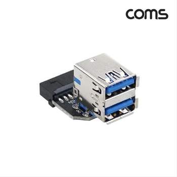 USB 포트 19Pin 20Pin to USB 3.0A 2Port 2포트 듀얼 유에스비