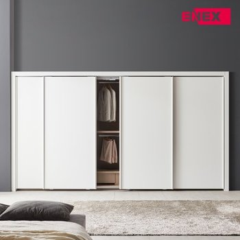 ExW 카렌 PET 슬라이딩 붙박이장 300cm 10자 안방 시공