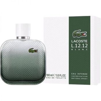 [해외] 라코스테 맨즈 L.12.12. 블랑 오 인텐스 EDT 스프레이 향수 1.7 oz 프래그런스 향수 10429204