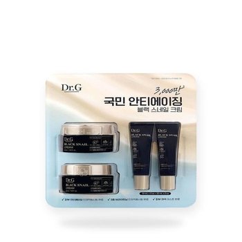 닥터지 블랙 스네일 크림 50ml 기획 세트 영양 달팽이크림 어머니 엄마 화장품 선물(SH)