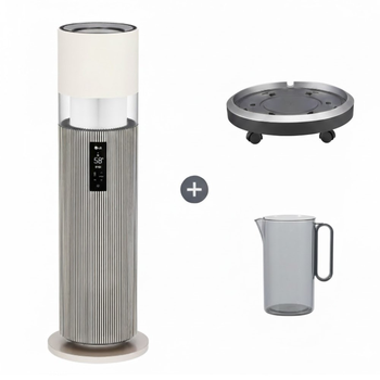 LG전자 오브제컬렉션 퓨리케어 하이드로타워 HY705RWUABM +무빙힐 + 급수비커세트 에센스화이트