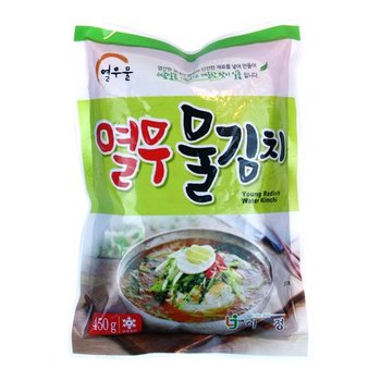 열우물 열무 물김치 450g x1팩/맛있는 물김치 이정식품 해썹인증 안전먹거리 무료배송