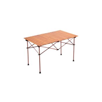 [해외] 콜먼(Coleman) 내추럴 우드 롤 테이블 클래식/110 아웃도어 캠핑 바베큐 피크닉   30kg