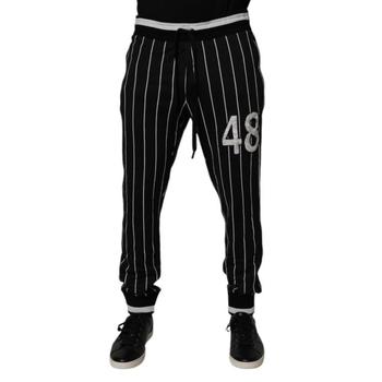[해외] 돌체앤가바나 트레이닝 조거 팬츠 PAN75210 BLACK