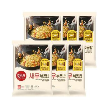 햇반 쿡반 새우볶음밥 420g x6개 (S50741368)
