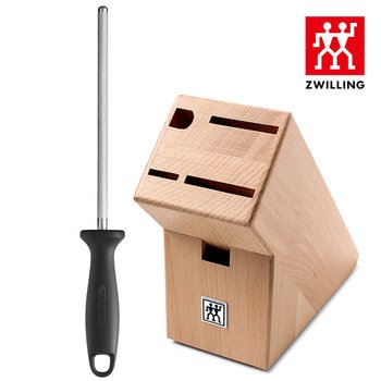 [즈윌링] <b>헹켈</b> <b>칼갈이</b> 칼블럭 2종세트 (HK32576-210b) 벌크