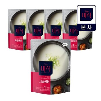 더미식 사골곰탕 500g 5개입