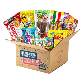 추억의 인기 과자 세트 5호 / 키드오 꼬미볼 오장군 맛기차콘 피자타임 빅쪼니 크리스프