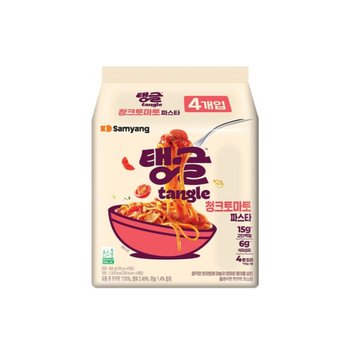 삼양 탱글 청크토마토 파스타 105g 멀티 4입 2개