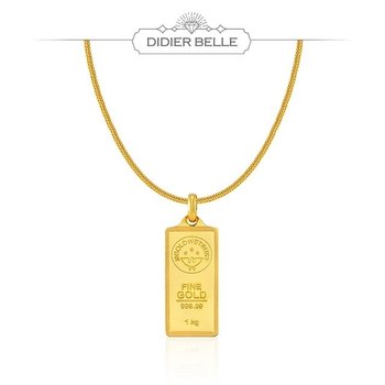 디디에벨라 24k 골드바 목걸이15g