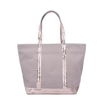 [신세계백화점]바네사브루노 0PVE01 V40378 413 카바스 스팽글 캔버스 토트백 미디움