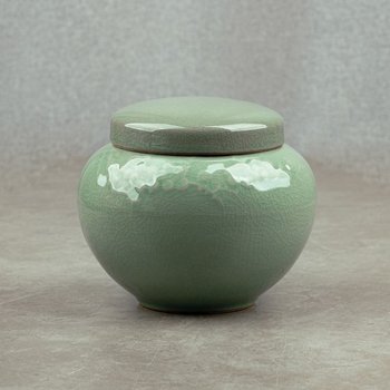 청자매화조각 경옥고단지 1.2kg