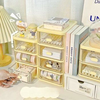 데스크셋업 미니 서랍 데스크 오거나이저 책상 사무실 꾸미기 다...