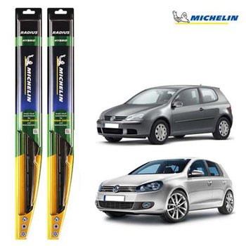 폭스바겐 골프 5세대 6세대 카리브올레 미쉐린 라디우스 하이브리드 와이퍼 600+450
