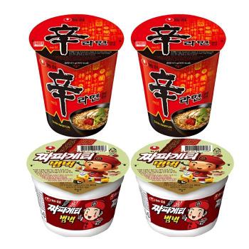 신라면컵12개+짜장범벅12개(소컵) (S50861728)