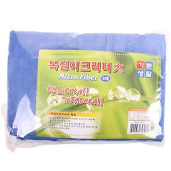 (set)파란 DBM242Z8 복실이크리너(대)5매 40cmX60cm