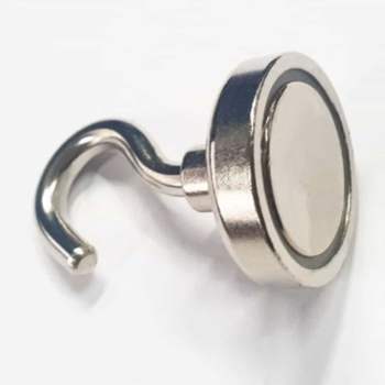 고리자석 019SZE88 하중 34kg 자석후크걸이 현관문후크 현관키