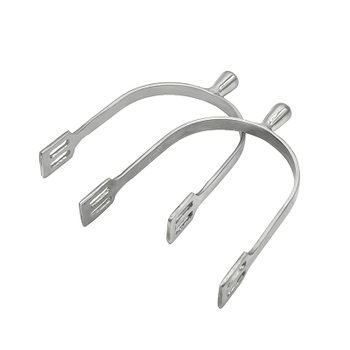 [해외] 승마 박차 아울렛 원형 돌기 스테인리스 좌우 1세트 20mm 용품 마구