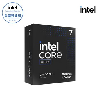 인텔 CPU 코어 울트라 7 270K Plus (애로우레이크 리프레시) 정품-CY