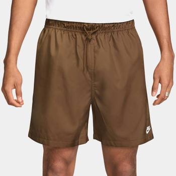 [해외] 나이키 NSW 클럽 플로우 우븐 맨즈 라이프 쇼츠 반바지 - Brown 화이트 흰FN3307-235