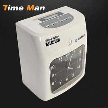 타임맨 QW18JD48 TM-450A 출퇴근기록기 출퇴근기 근태관리기 출석체크 근무시간 출근부 근태기록