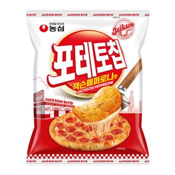 농심 포테토칩 잭슨페퍼로니맛 50g 8개[35200733]