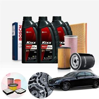 E300 W212 (M276) 가솔린 킥스파오1 0W30 0W40 합성엔진오일 필터세트 7리터