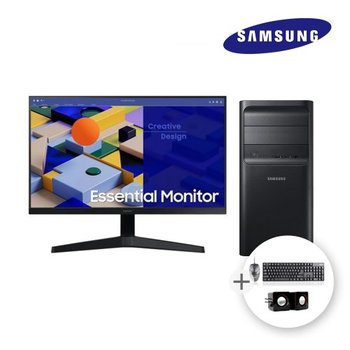 삼성 [중고] 삼성 DB400T7B 6세대 i5 16GB SSD240G 1TB HDD 듀얼하드 PC Win10 랜덤 모니터 세트