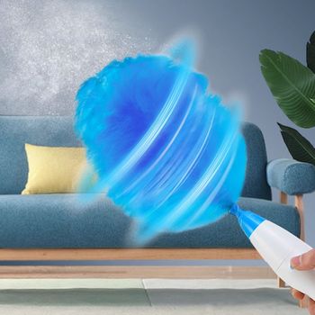 전동 먼저털이개 총채 자동 먼지 떨이 먼지제거기 청소용품 청소도구 L622