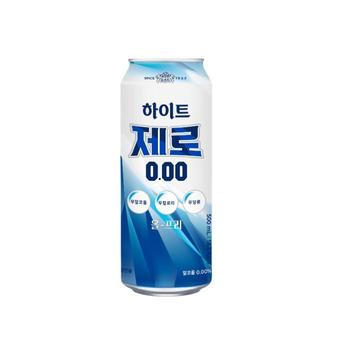[하이트진로] 진로 하이트 제로 500ml 12개 (S10453020)