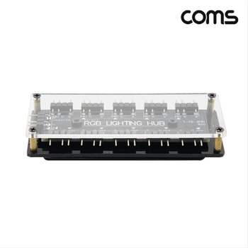RGB 허브 10분배 5V PC 튜닝 Coms