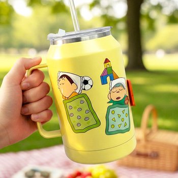 [guide]  짱구 마그넷 자이언트 스텐머그 950ml-짱구와친구들