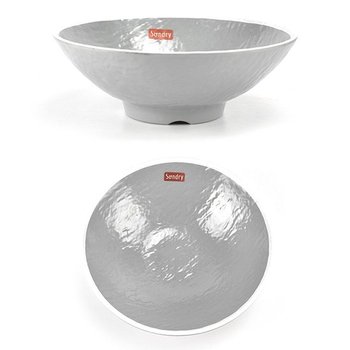 라멘그릇 멜라민 짜장 우동 짬뽕 냉면 그릇 24.5x8.4cm 13호 후식면기