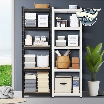 고품질 편리한 다용도 조립식 선반 5단 수납장 베란다 철제선반 ...