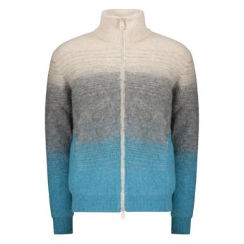 하이 넥 니트 가디건 145574337