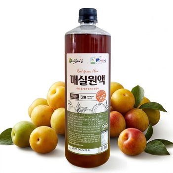 광양 황매실청 1000ml 진실매실 국내산 매실원액 농가직송 매실액기스 jins